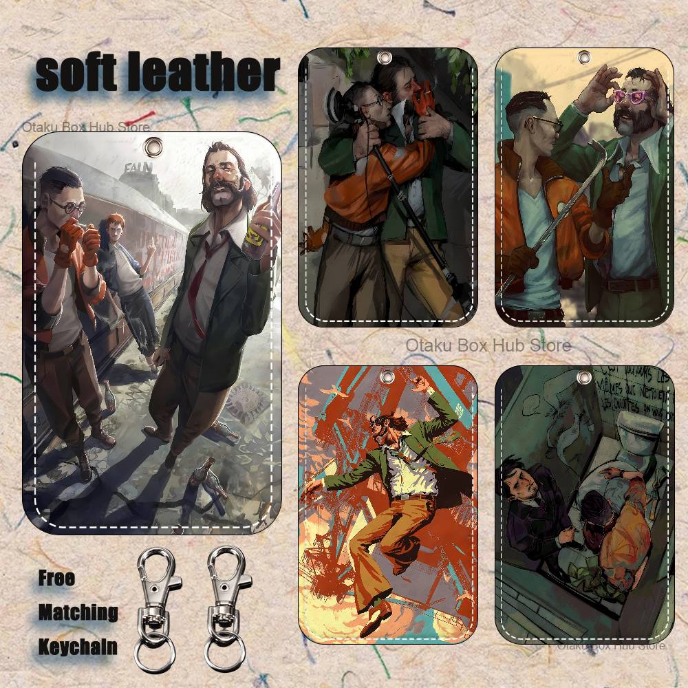 Leather Work Leather - Game D-Disco E-Elysiums houder sleutelhanger voor