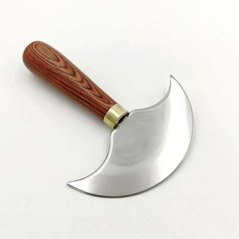Round Knife Leatherwork - Professioneel lederen mes 90 mm /
