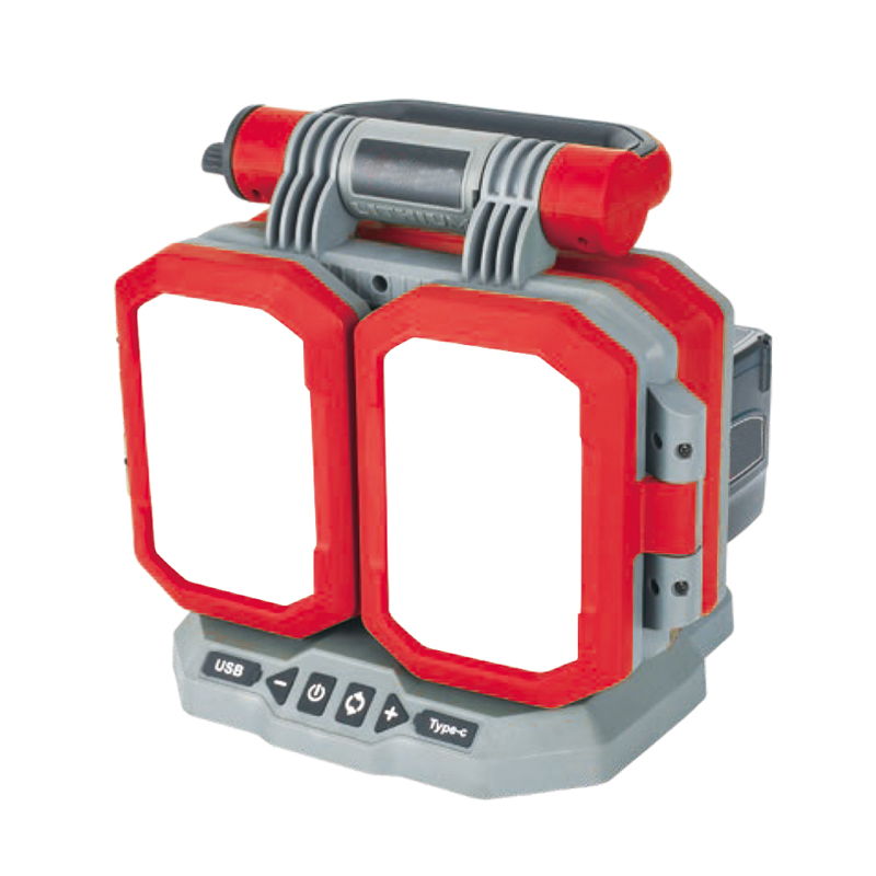 Leatherwork Products - Draagbare draadloze LED oplaadbare werklithium-ion zaklamp