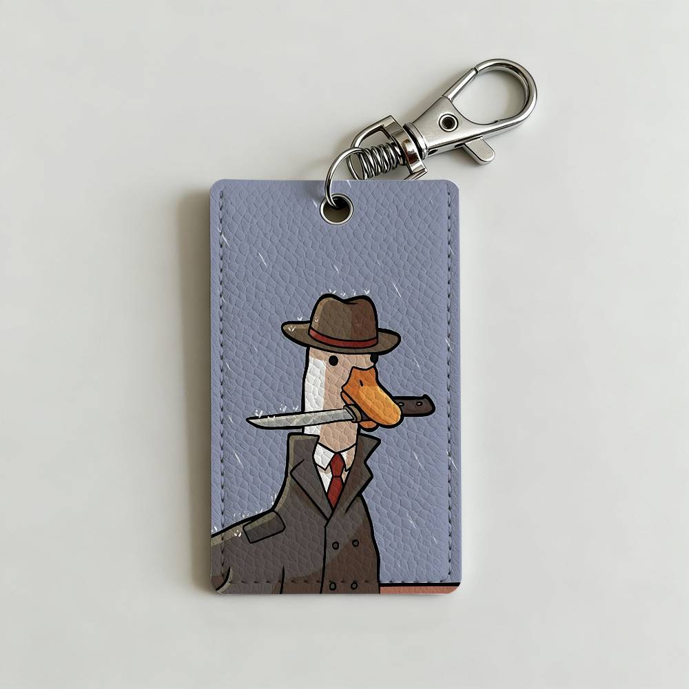 Cartoon schattige gans eend ba - Leather Work Leather recensie en prijs