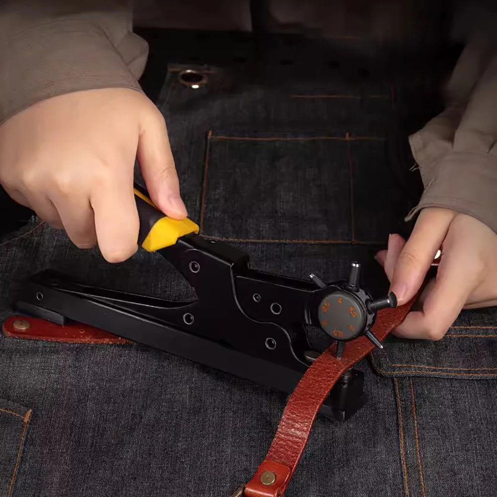 Lederen perforator, draaibare  - Leather Punch Revolving recensie en prijs