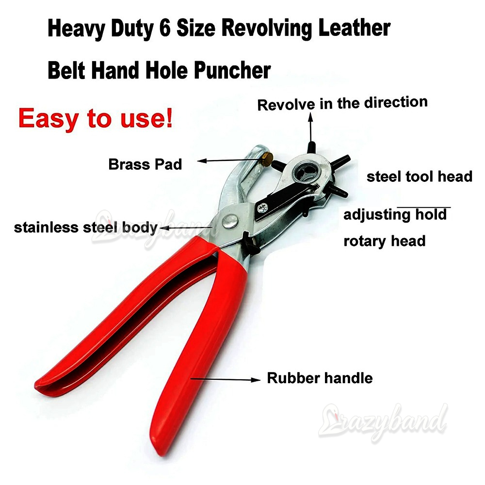 Multifunctionele lederen perfo - Leather Punch Revolving recensie en prijs