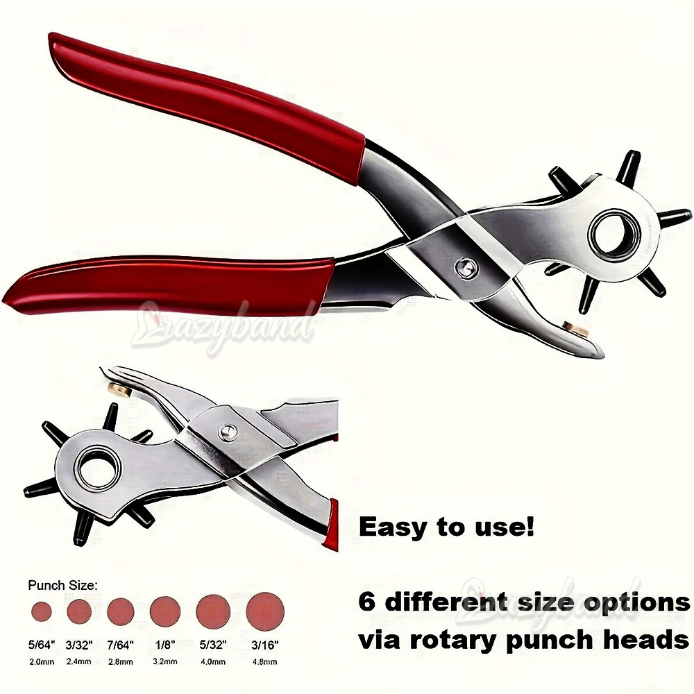 Multifunctionele lederen perfo - Leather Punch Revolving recensie en prijs