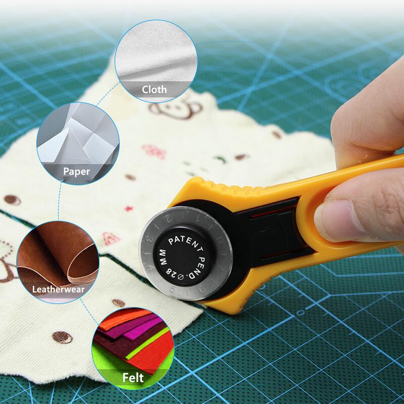 28Mm Patchwork Roller Wiel Ron - Round Knife Leatherwork recensie en prijs