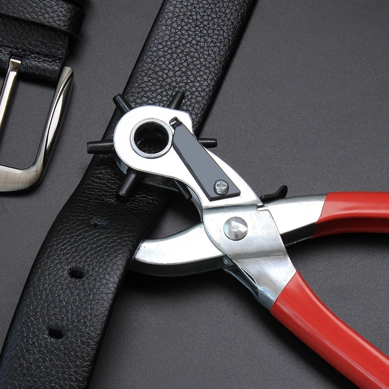 Lederen Riem Gat Punch Tang Oo - Leather Punch Revolving recensie en prijs