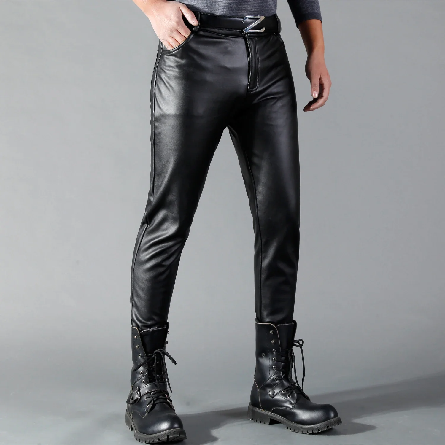 Heren Leren Broek Skinny Fit E - Leather Work Pants recensie en prijs