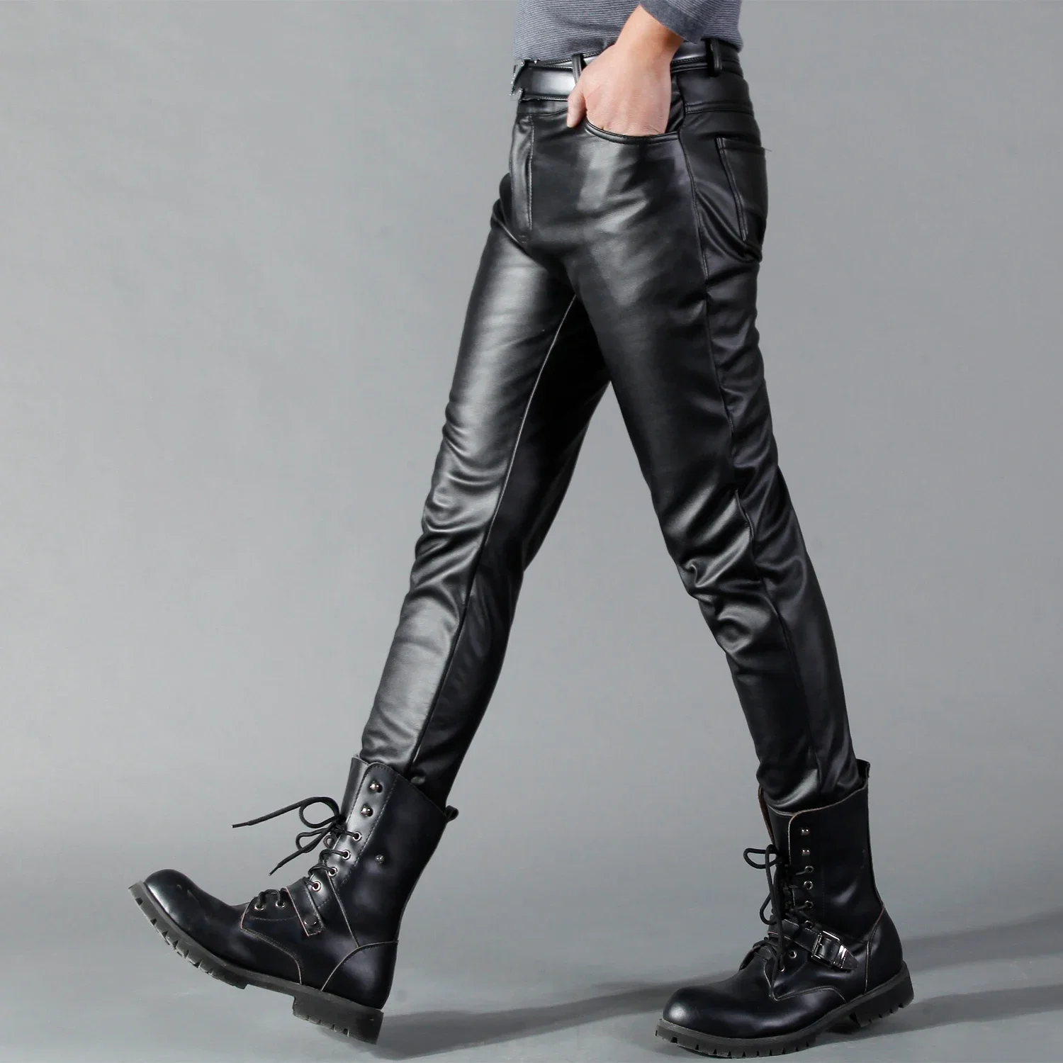 Heren Leren Broek Skinny Fit E - Leather Work Pants recensie en prijs