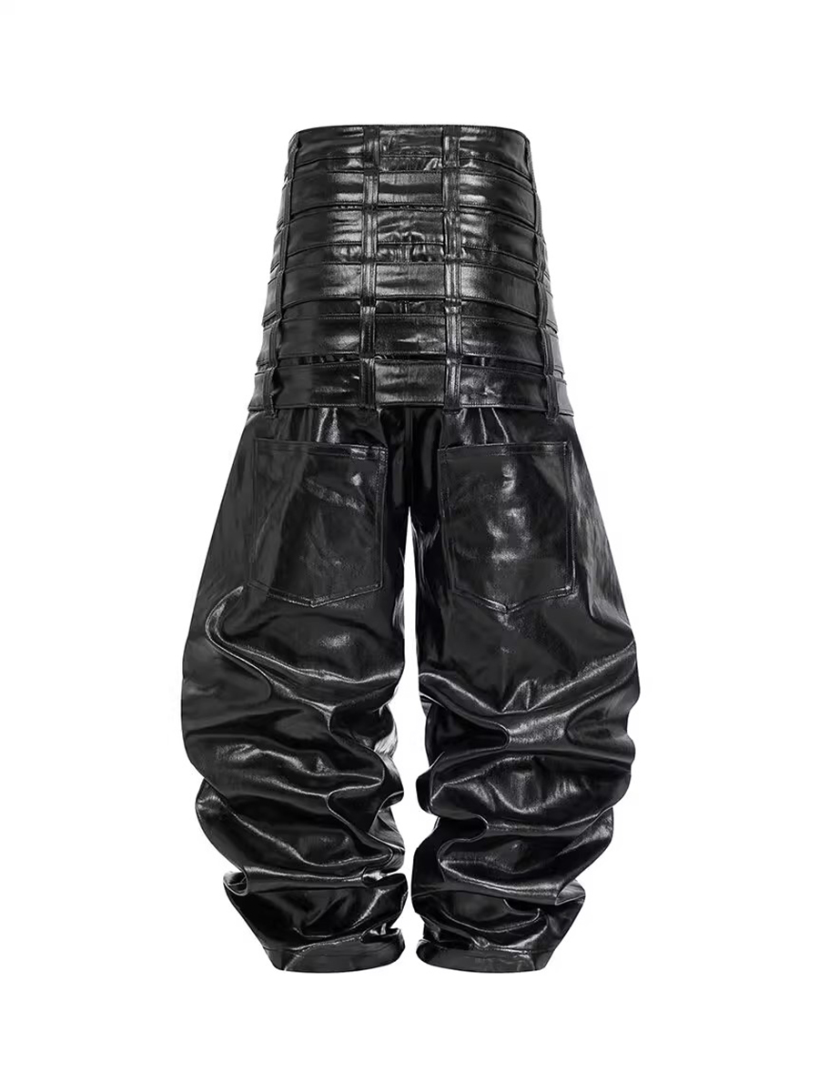 Mauroicardi Herfst Lange Multi - Leather Work Pants recensie en prijs