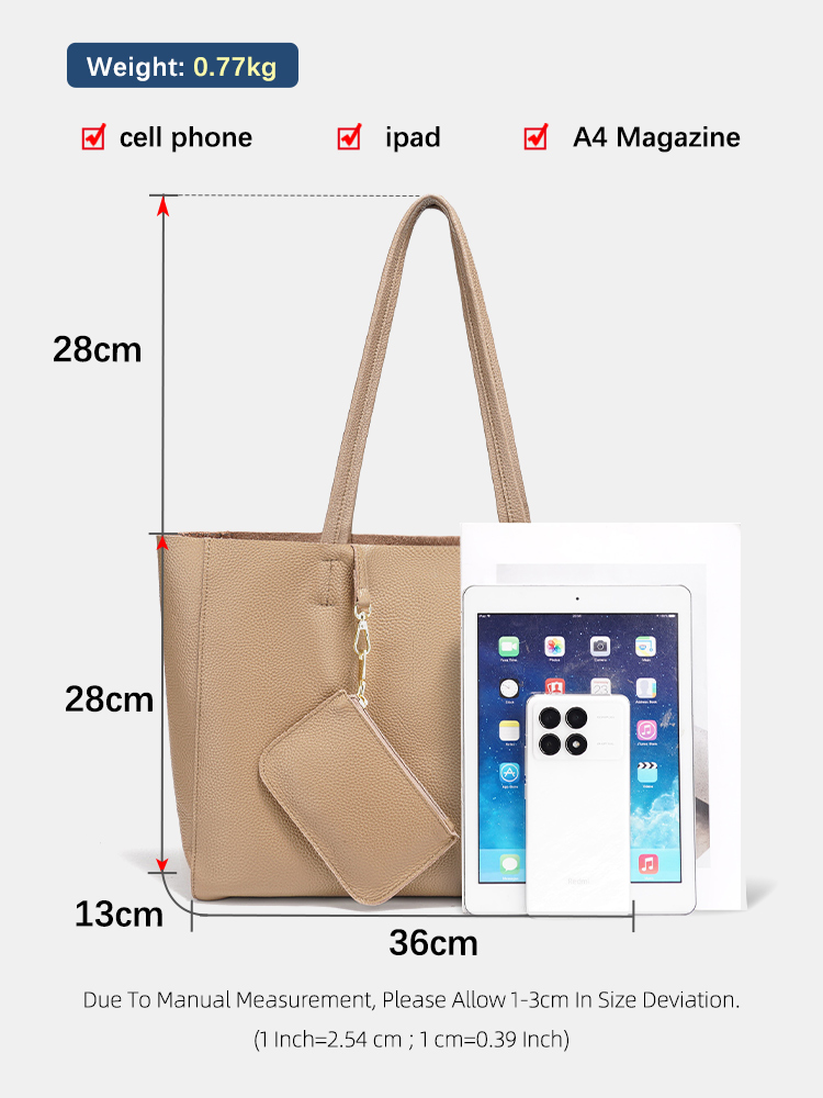 Zency Echt leer Grote draagtas - Leatherwork Wallet recensie en prijs