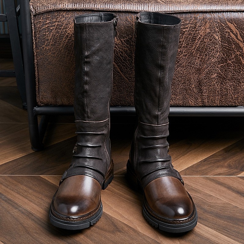 Heren middeleeuwse retro kunst - Leather Work Pants recensie en prijs
