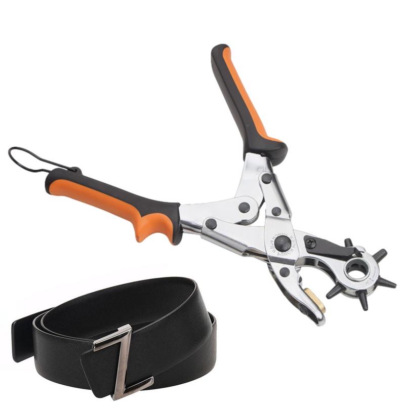 Lederen Riem Gat Punch Tang Oo - Leather Punch Revolving recensie en prijs