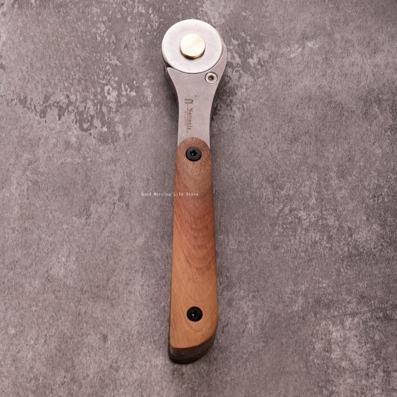Klein metalen rolmes Roestvrij - Round Knife Leatherwork recensie en prijs