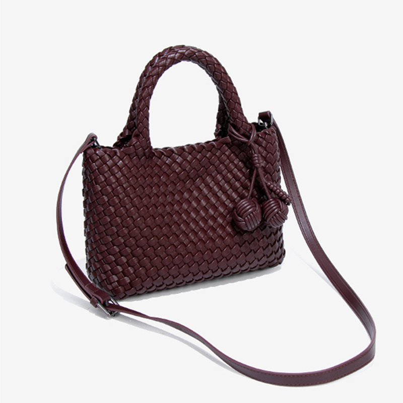 Geweven shopper tas Modieuze h - Leatherwork Wallet recensie en prijs