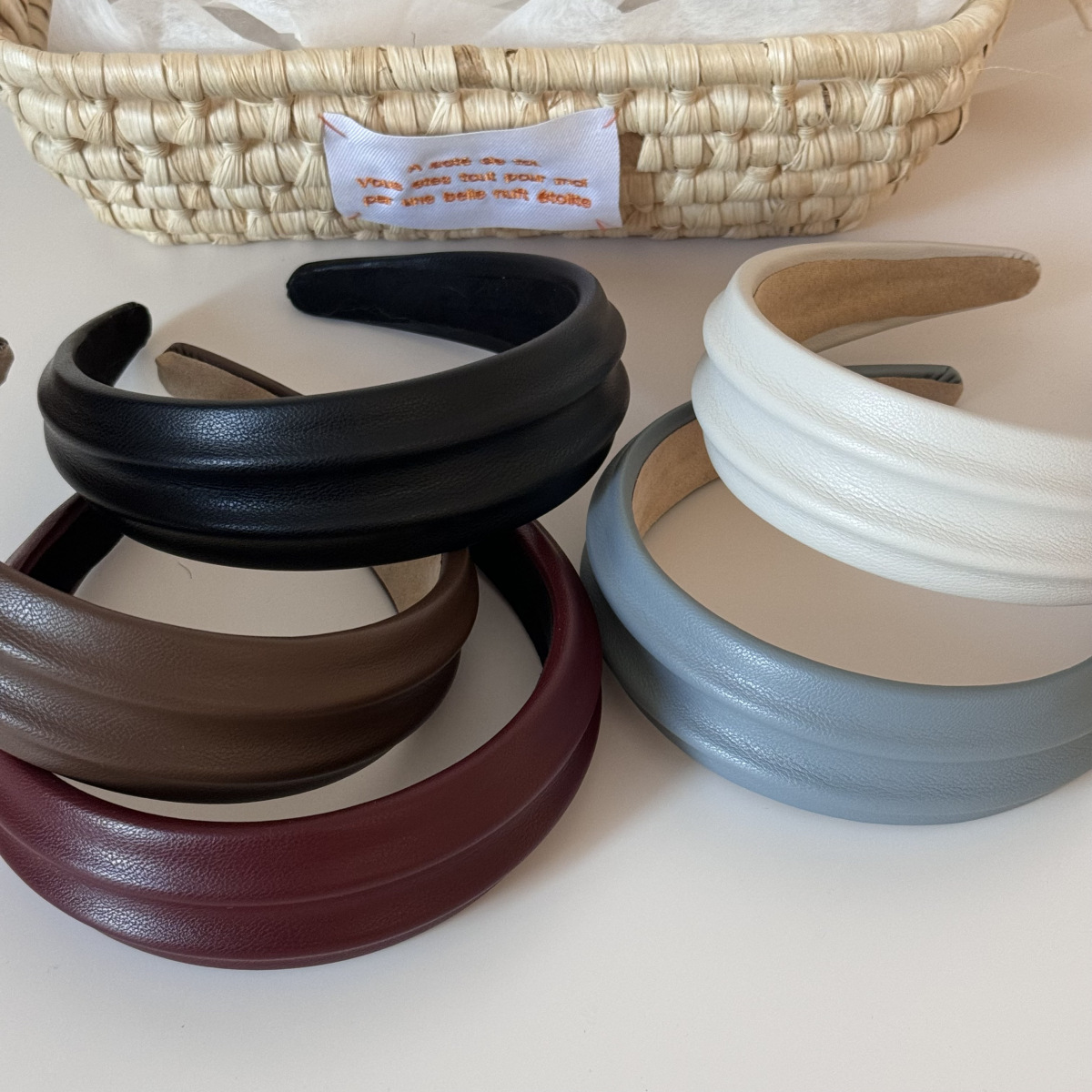 PU Leer Brede Hoofdbanden Haar - Leatherwork Rings recensie en prijs