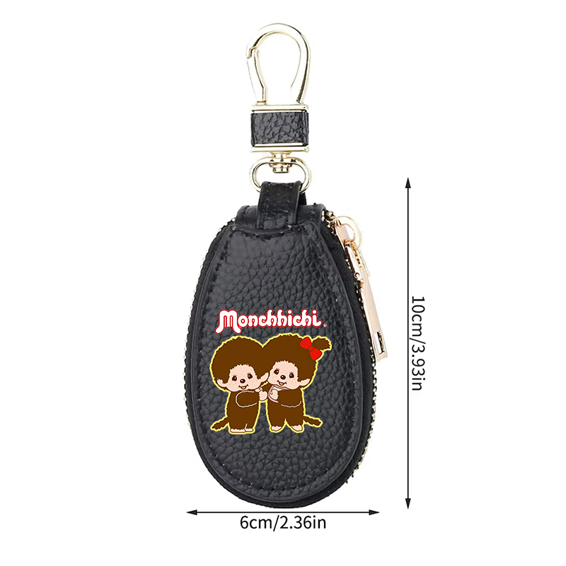 1 stks MONCHHICHI Lederen Rits - Leatherwork Wallet recensie en prijs