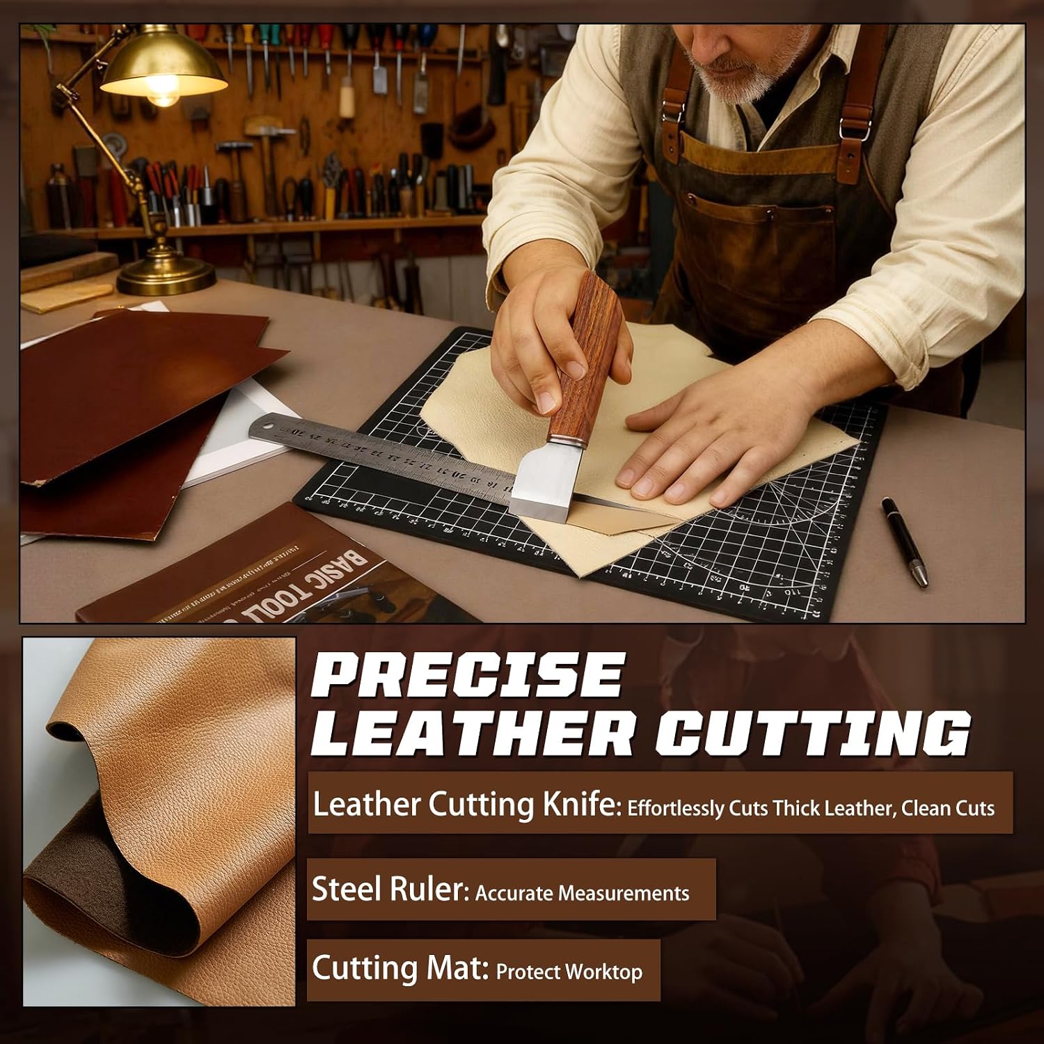Lederbewerkingsset, lederbewer - Leather Work Leather recensie en prijs